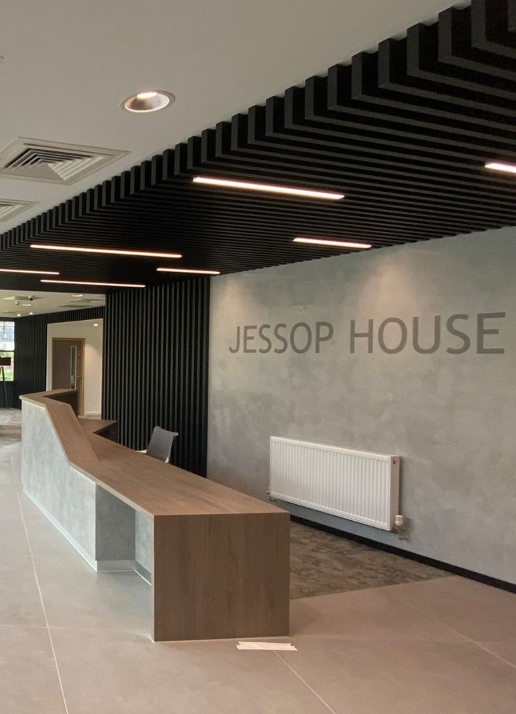 Jessop House, Reception Refurbishment — photograph 3